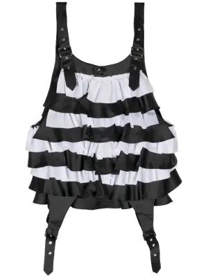 2-Ways Ruffles Vest