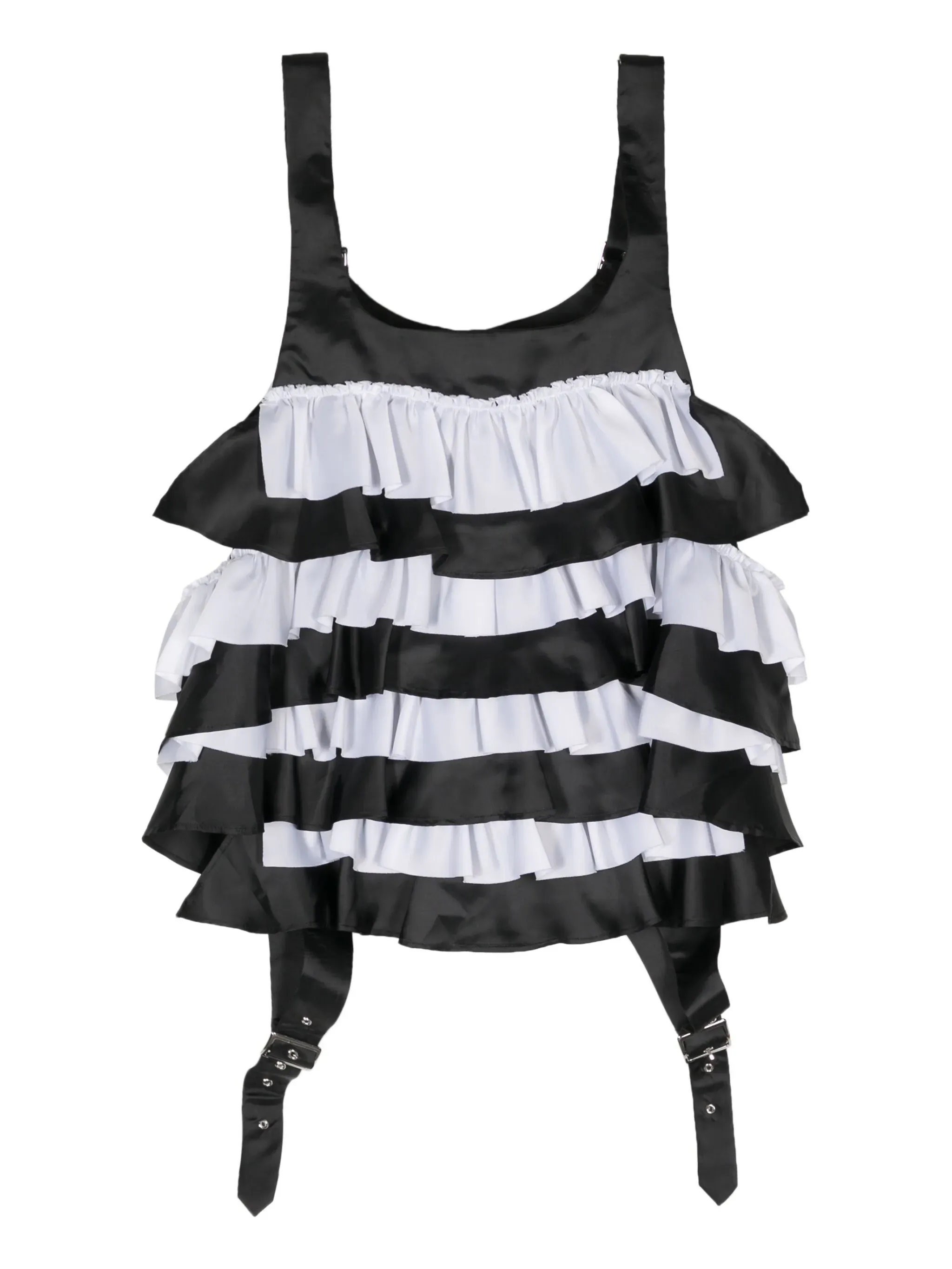2-Ways Ruffles Vest
