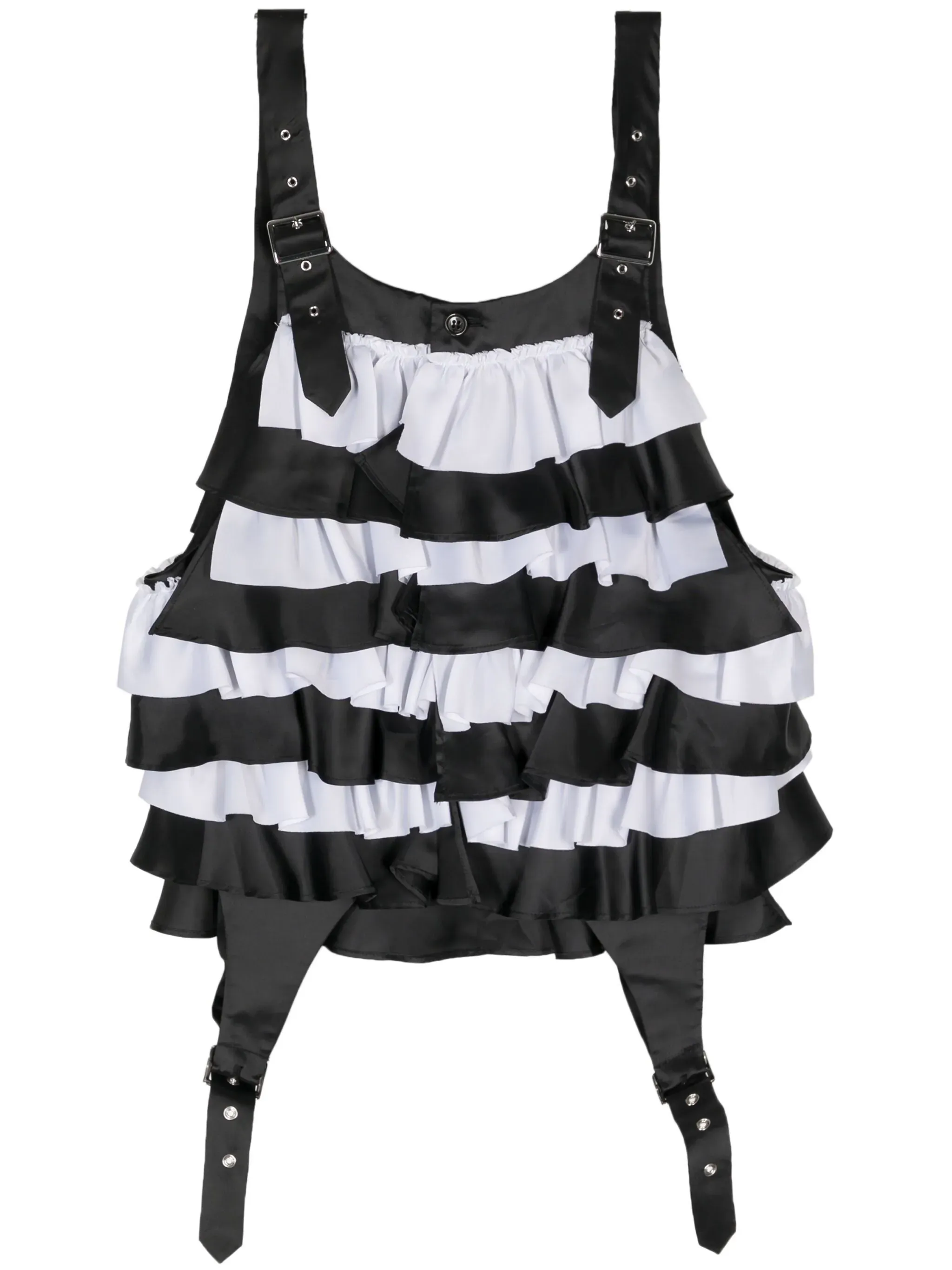 2-Ways Ruffles Vest