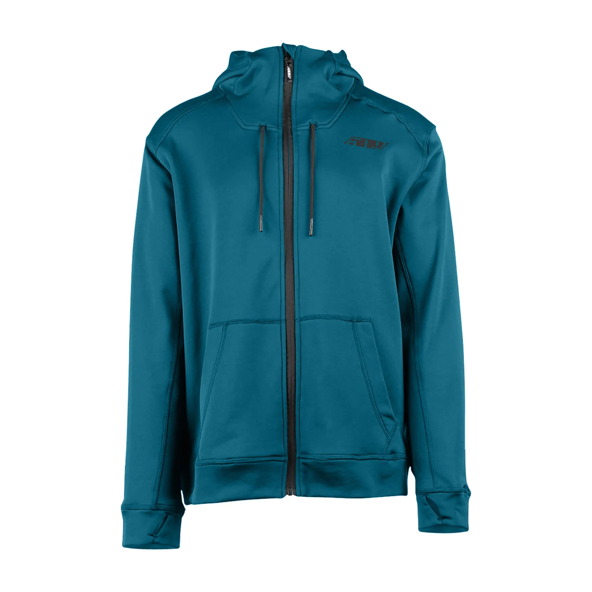 509 Mens Tech Zip Snowmobile Hoodie Sharkskin Blue
