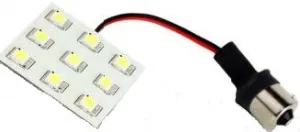 BA15D Bulb, 9 LED, 12Vac/dc or 10-30 Vdc Replacement Bulbs