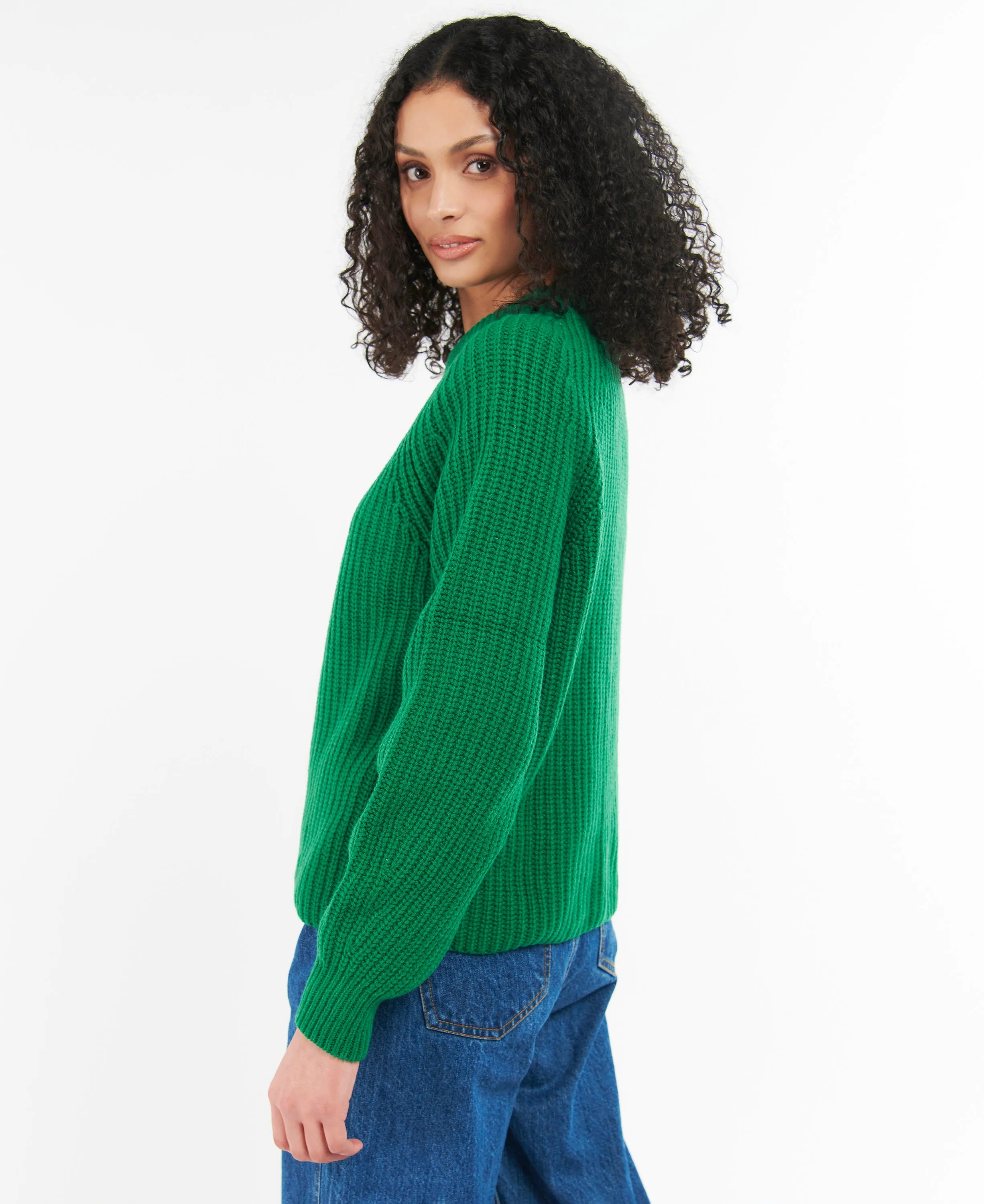 Barbour Hartley Fisherman Knit Jumper