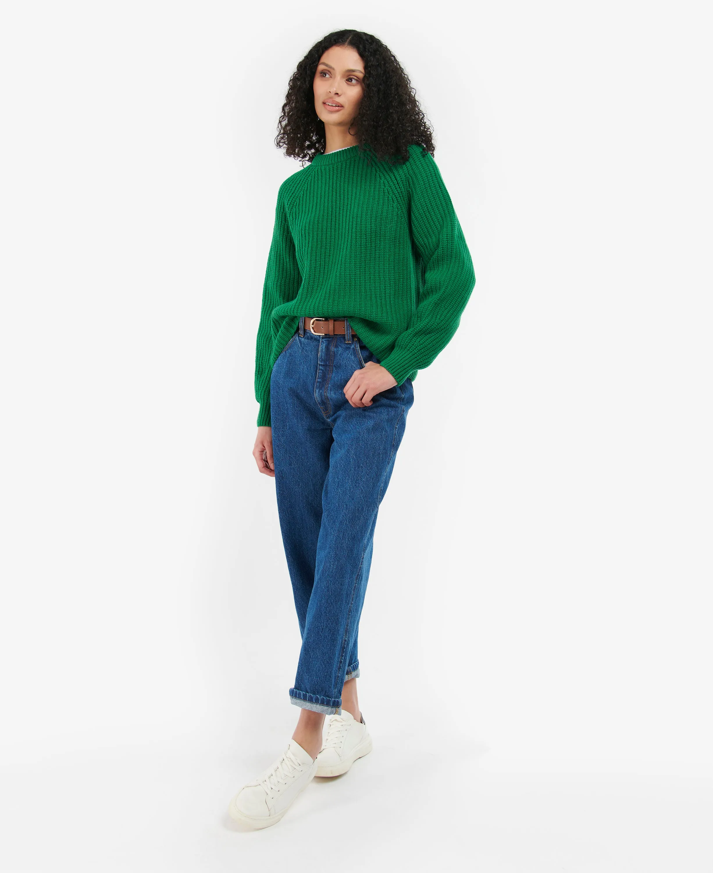 Barbour Hartley Fisherman Knit Jumper