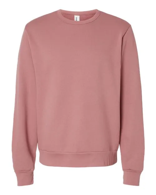 BELLA   CANVAS Sponge Fleece Classic Crewneck Sweatshirt 3911