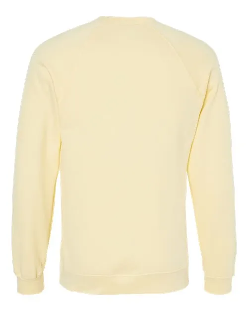 BELLA   CANVAS Sponge Fleece Raglan Crewneck Sweatshirt 3901 Forest