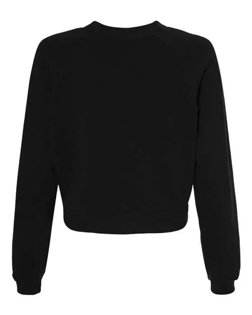 BELLA   CANVAS Women's Raglan Pullover Fleece 7505