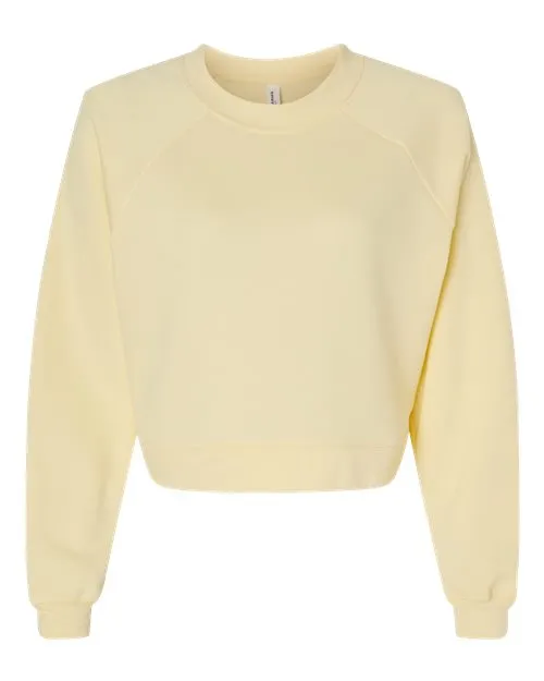 BELLA   CANVAS Women's Raglan Pullover Fleece 7505
