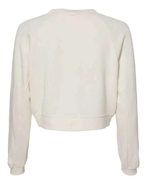 BELLA   CANVAS Women's Raglan Pullover Fleece 7505