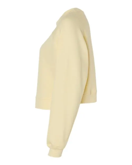BELLA   CANVAS Women's Raglan Pullover Fleece 7505