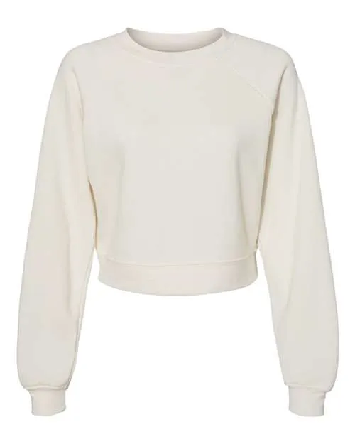 BELLA   CANVAS Women's Raglan Pullover Fleece 7505