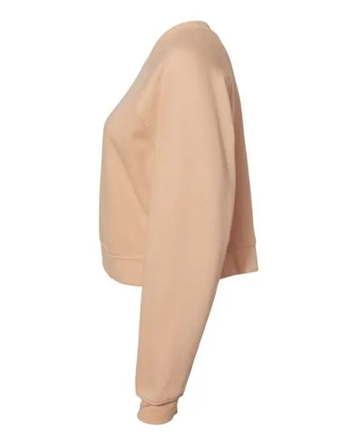 BELLA   CANVAS Women's Raglan Pullover Fleece 7505
