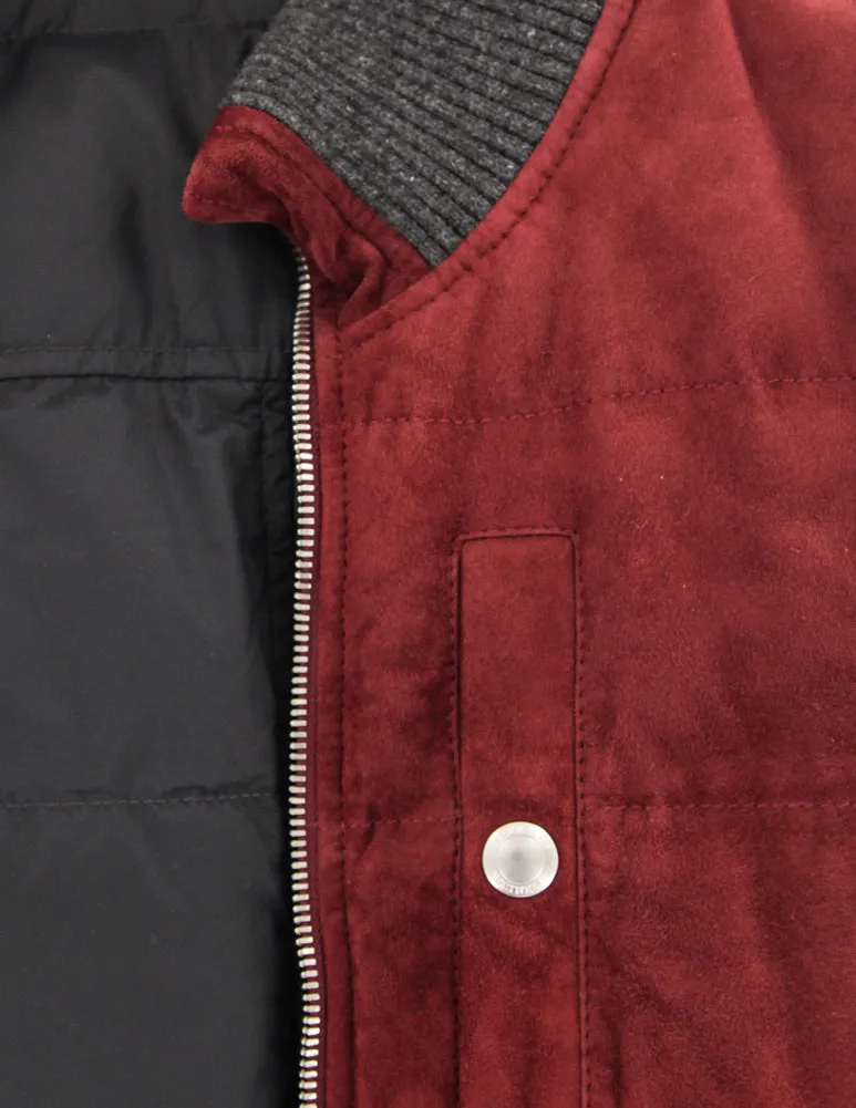 Brunello Cucinelli Red Reversible Vest