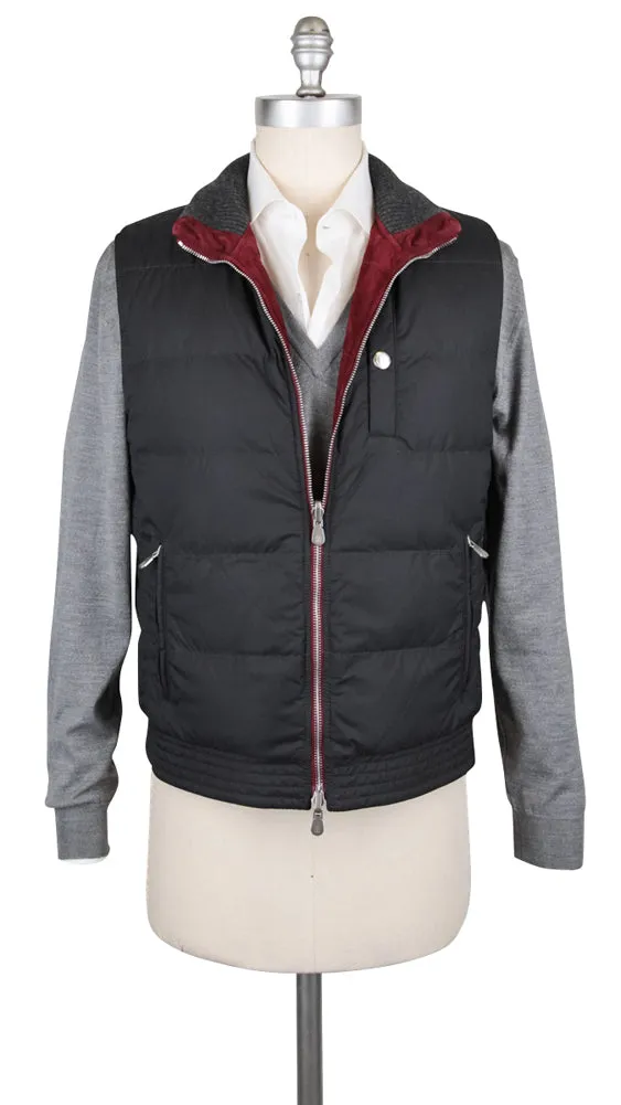 Brunello Cucinelli Red Reversible Vest