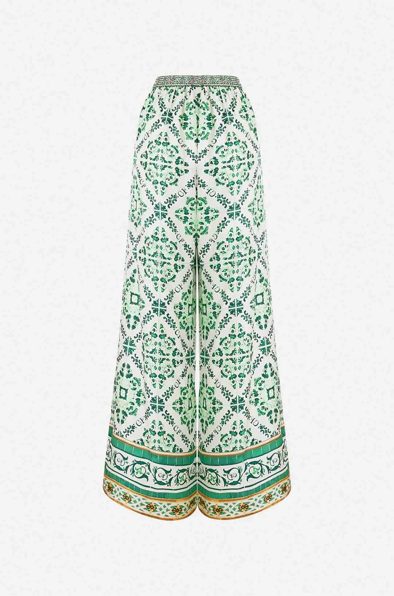 Camilla - Corridor Of Calm Tuck Front Pant