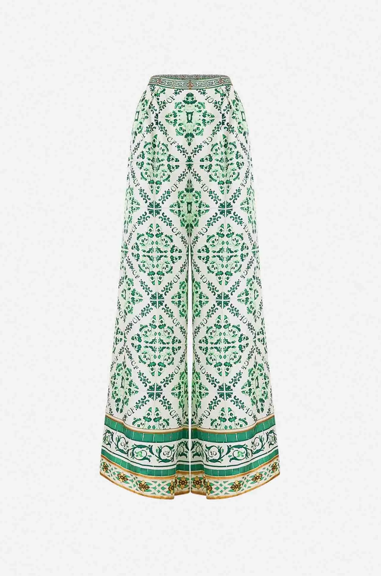 Camilla - Corridor Of Calm Tuck Front Pant
