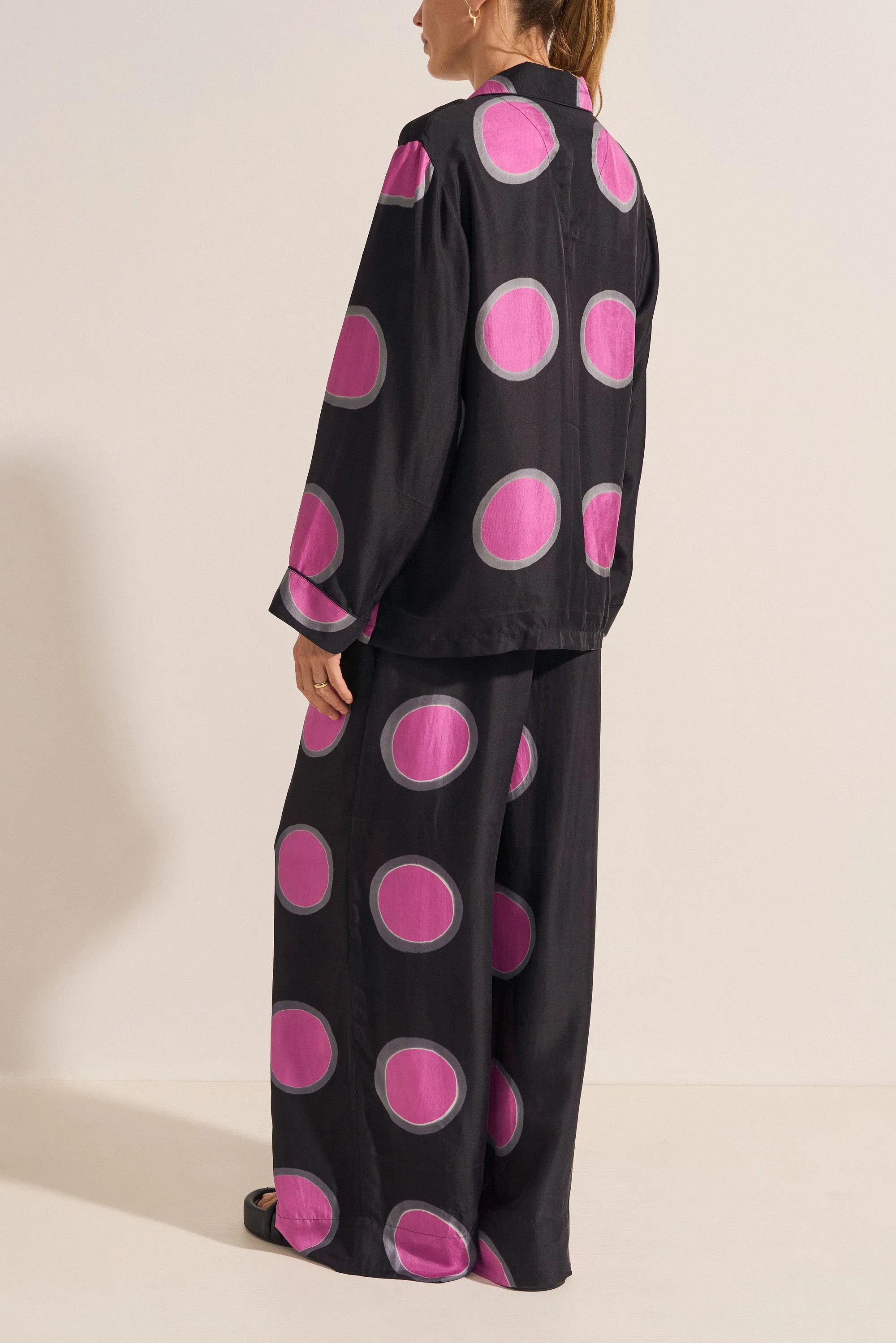 Clio Kusama Dot Silk Pants