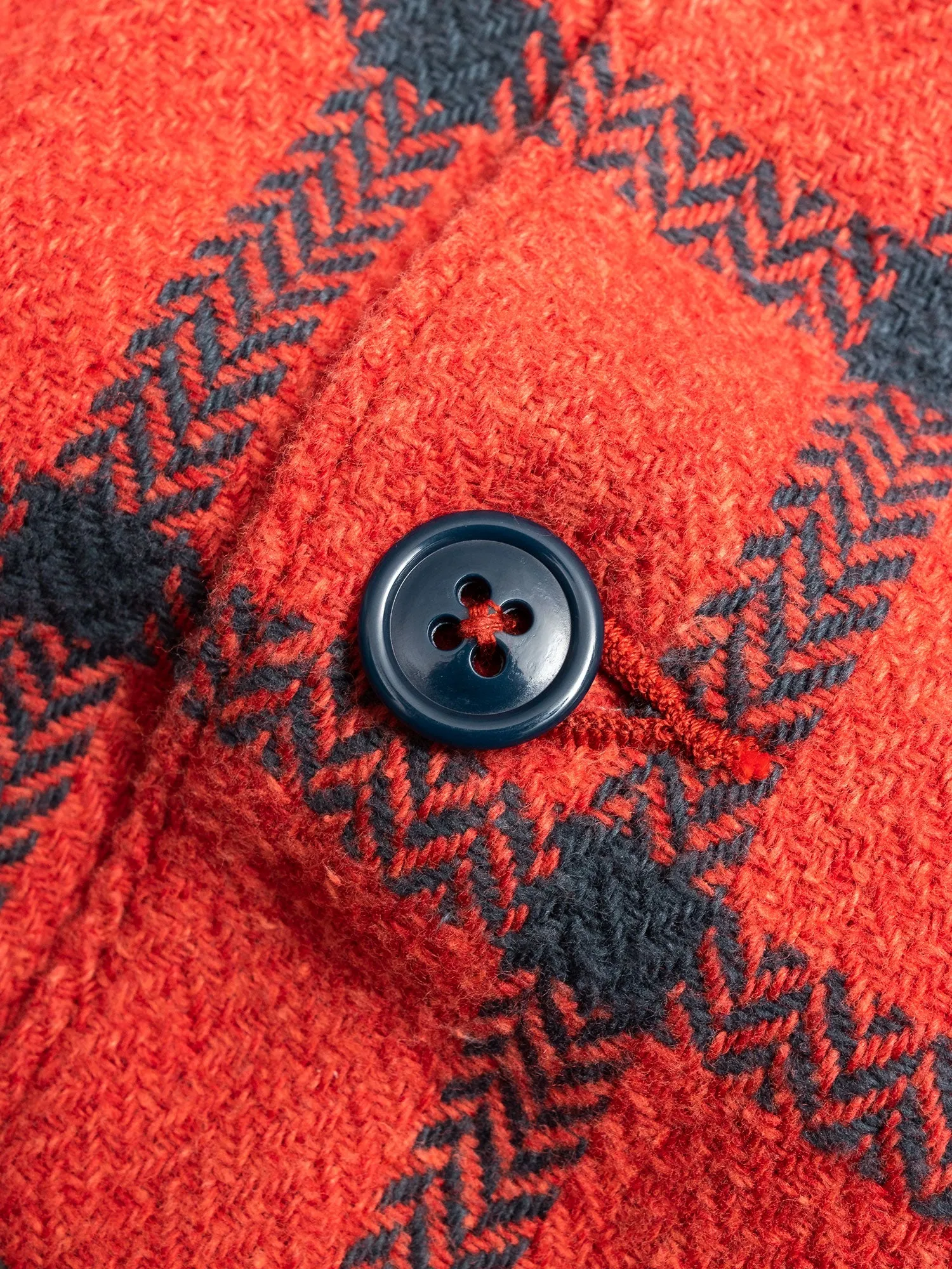 CPO Shirt Jacket in Red Check