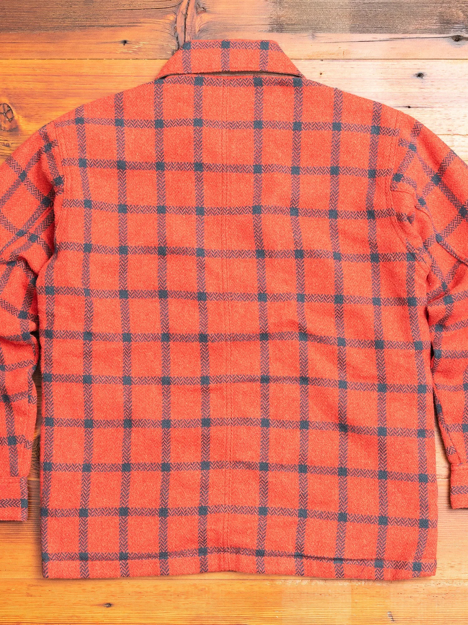 CPO Shirt Jacket in Red Check