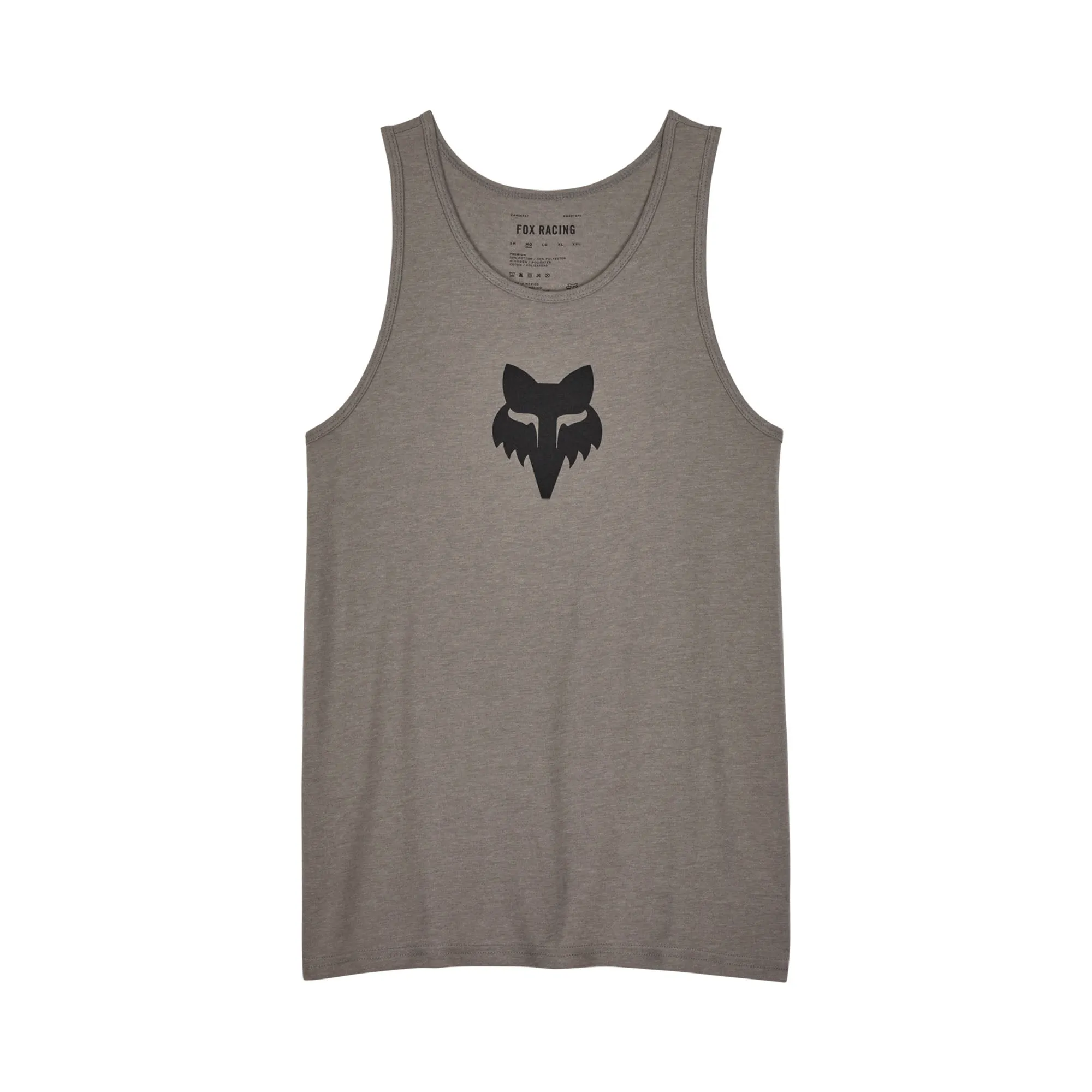 Fox Racing Fox Head Premium Tank Top Heather Graphite Grey