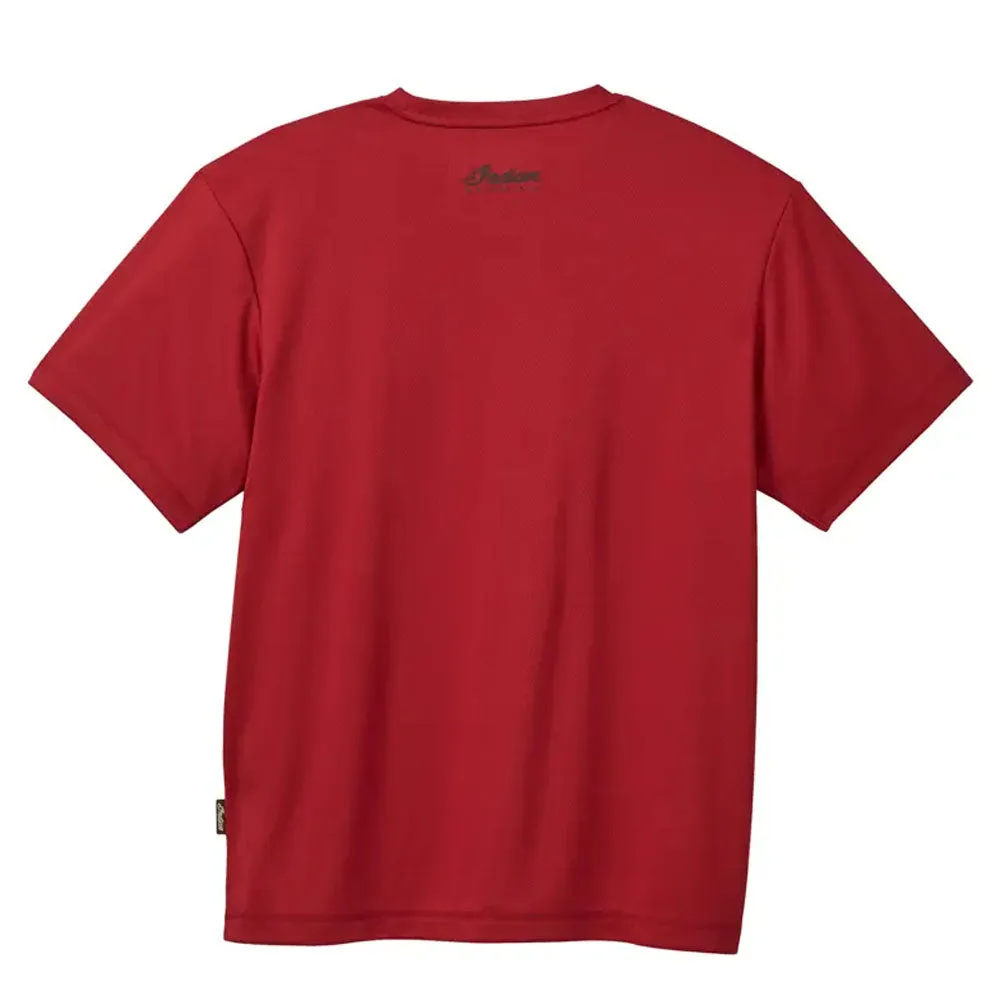 Indian Motorcycle  Mens Active T-Shirt Tee Soft Lightweight Comfortable Red