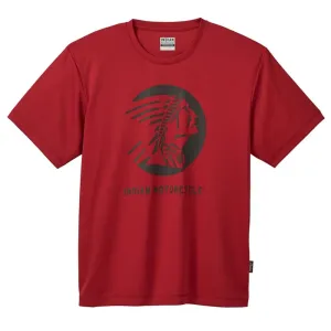 Indian Motorcycle  Mens Active T-Shirt Tee Soft Lightweight Comfortable Red