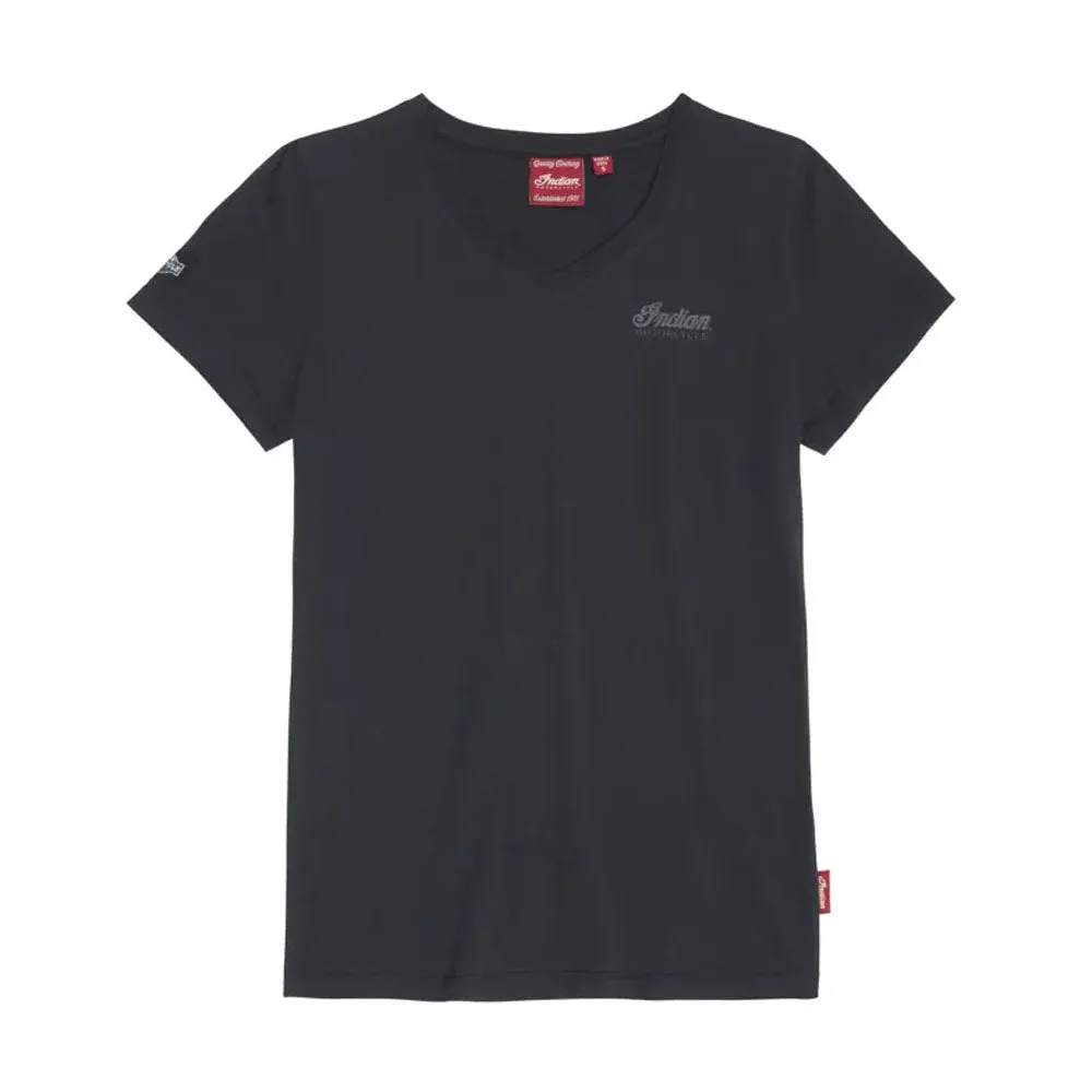 Indian Motorcycle  Polaris Womens 1922 Big Chief T-Shirt Tee Soft Lightweight Comfortable