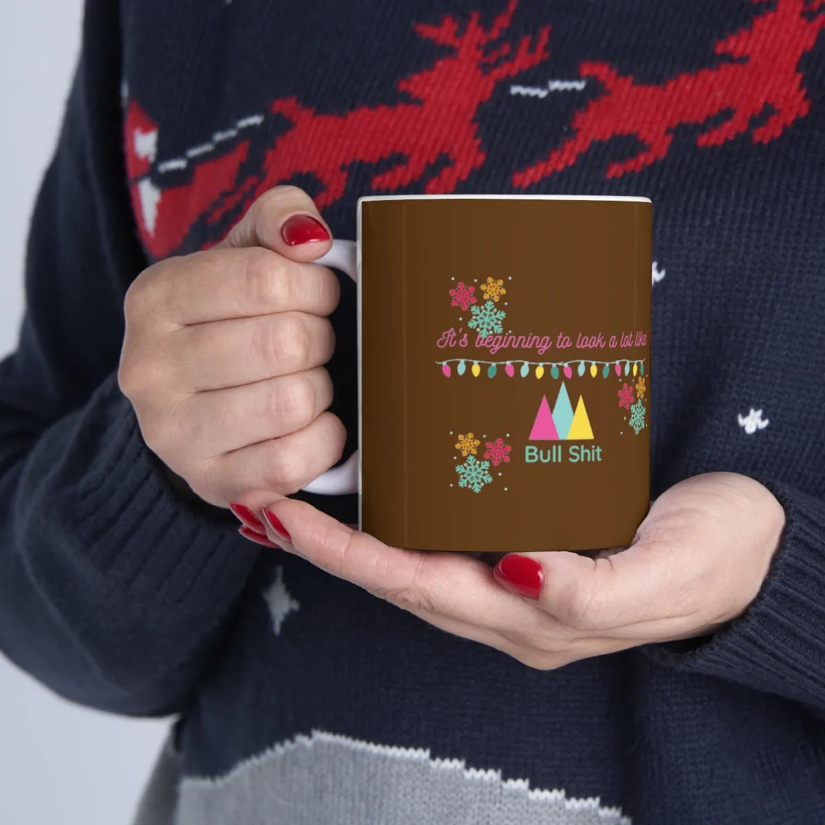 its beginning to look a lot like Ceramic Mug 11oz