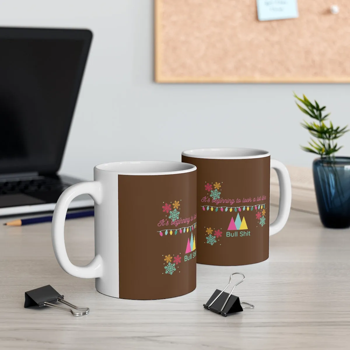 its beginning to look a lot like Ceramic Mug 11oz