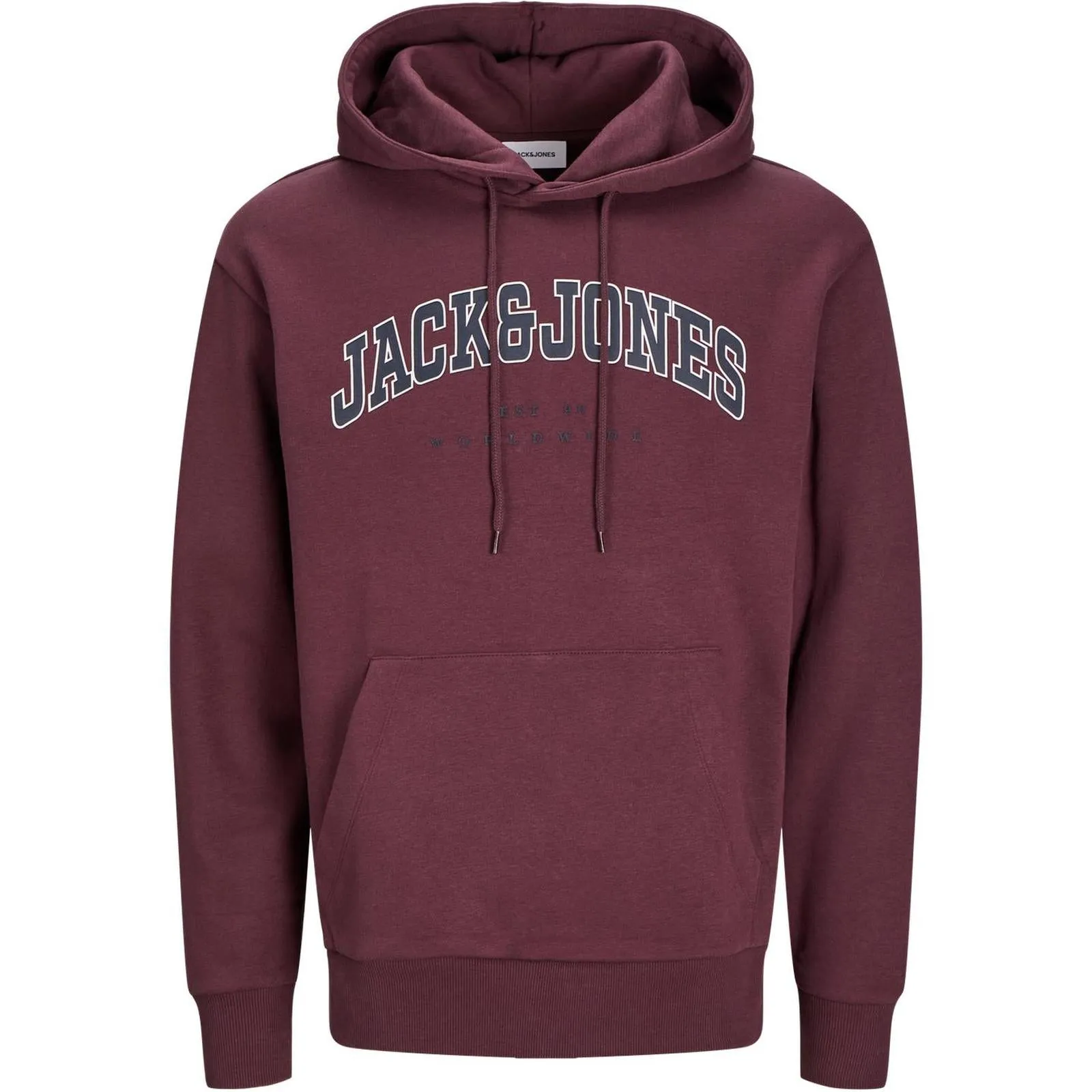 Jack & Jones Mens Caleb Big & Tall Varsity Hoodie