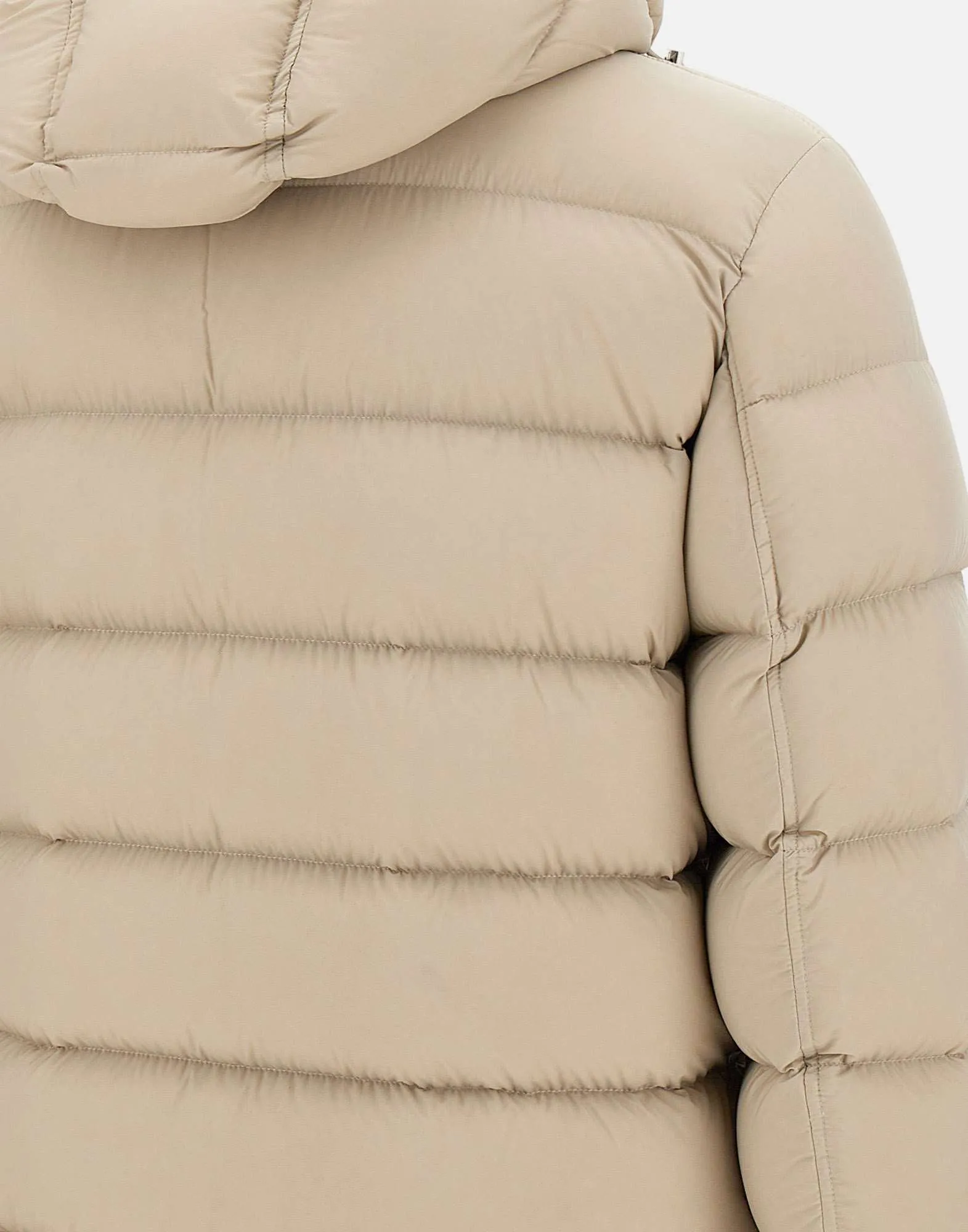Men's Sand Down Jacket with Hood