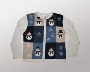 Mini Snowmen-Small Christmas Sweater