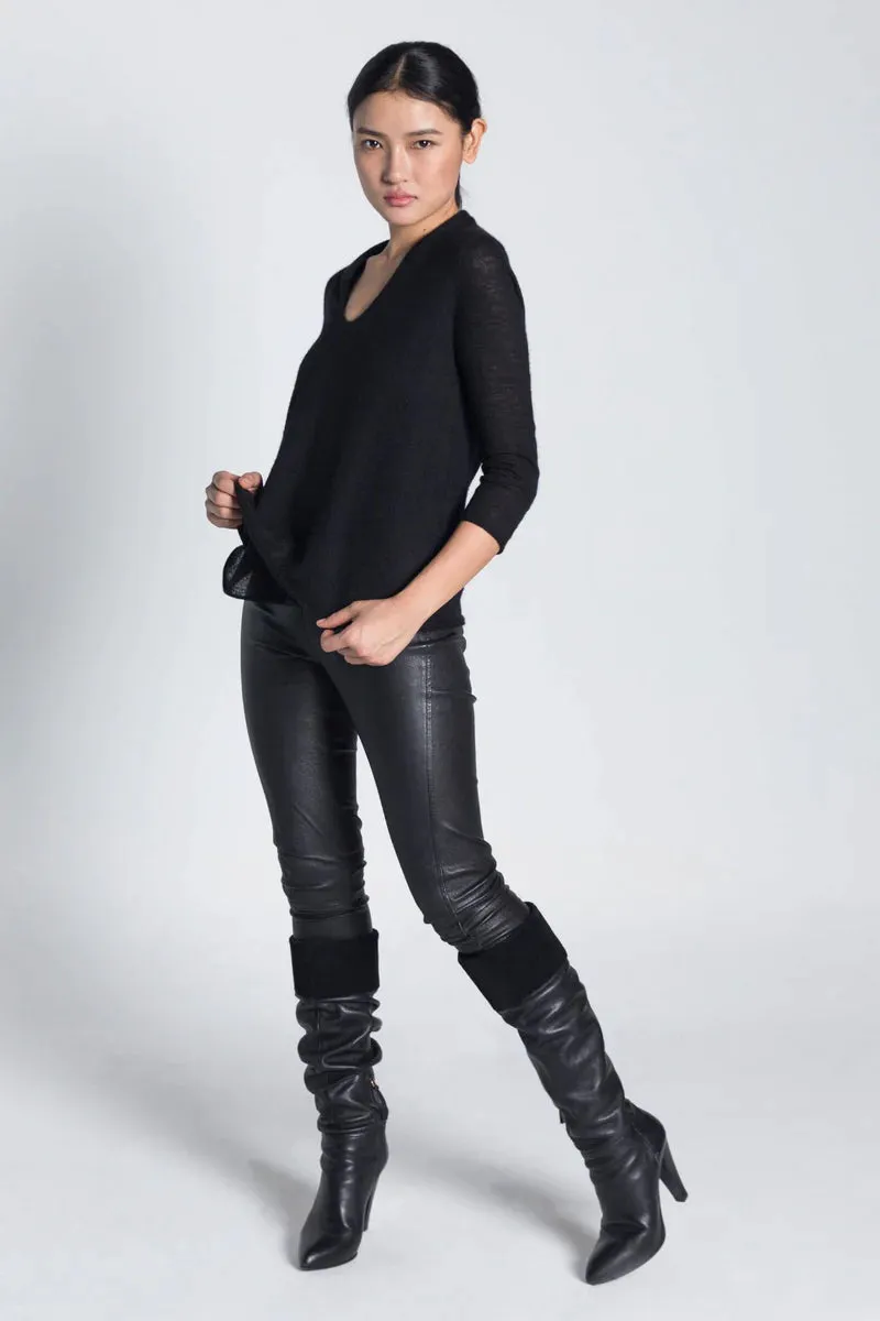 Musetta Cashmere Sweater Black
