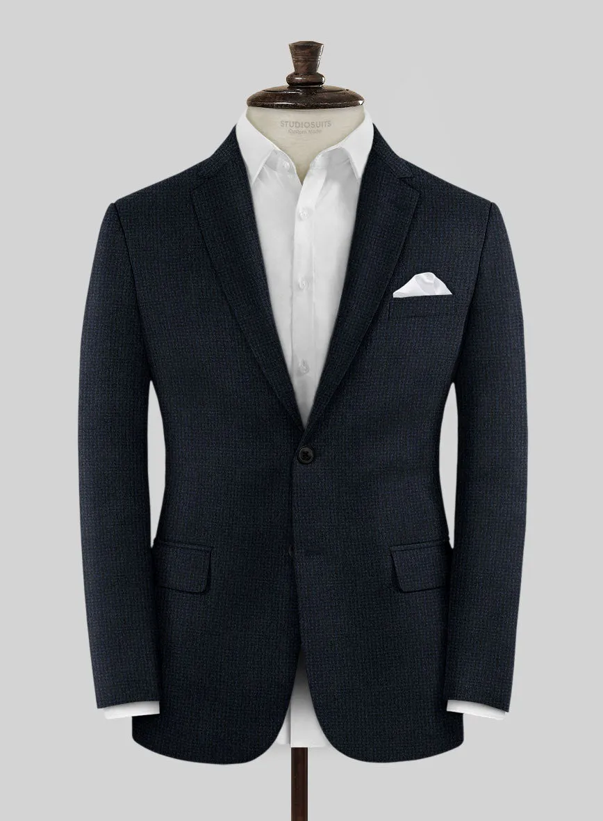 Navy Blue Cashmere Jacket