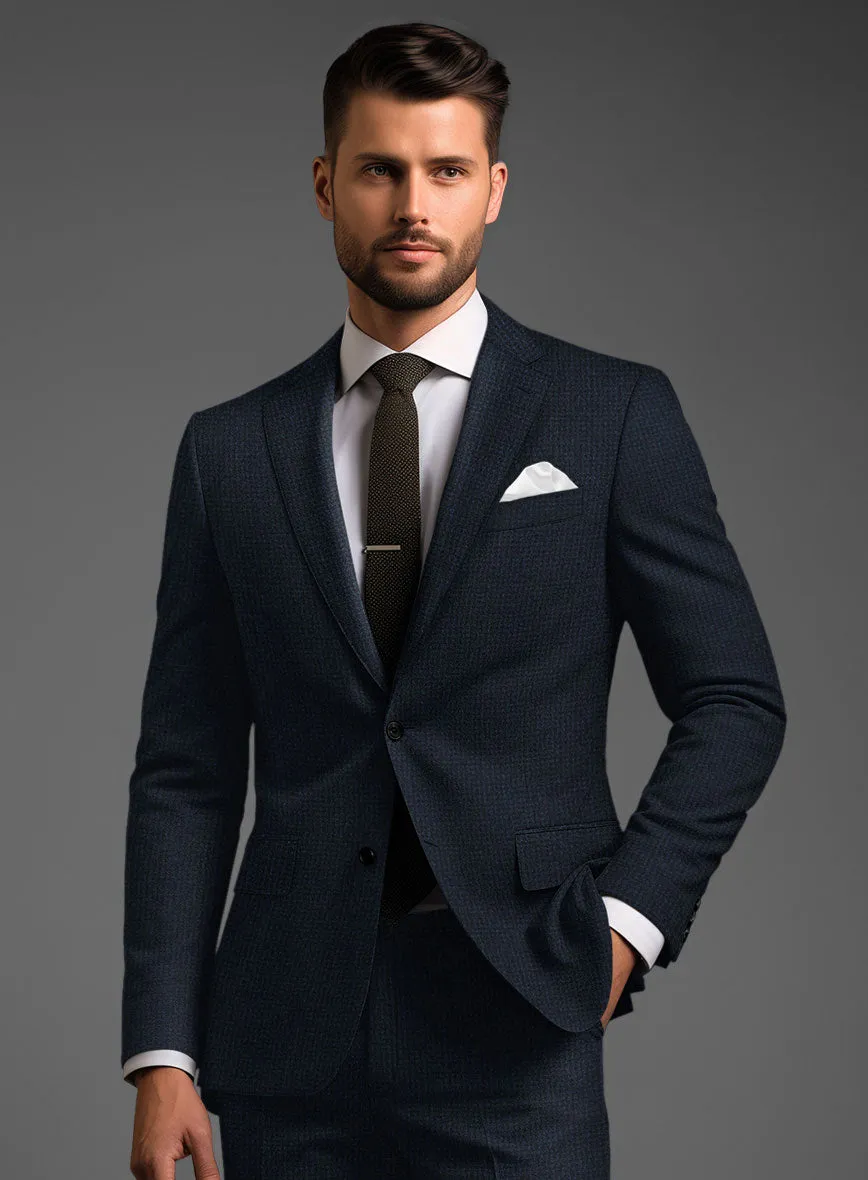 Navy Blue Cashmere Jacket