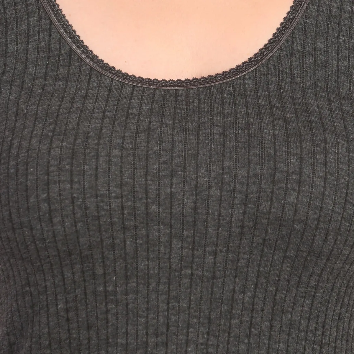 Neva Modal Deep Scoop Neck Sleeveless Warmer/Thermal Upper for Women