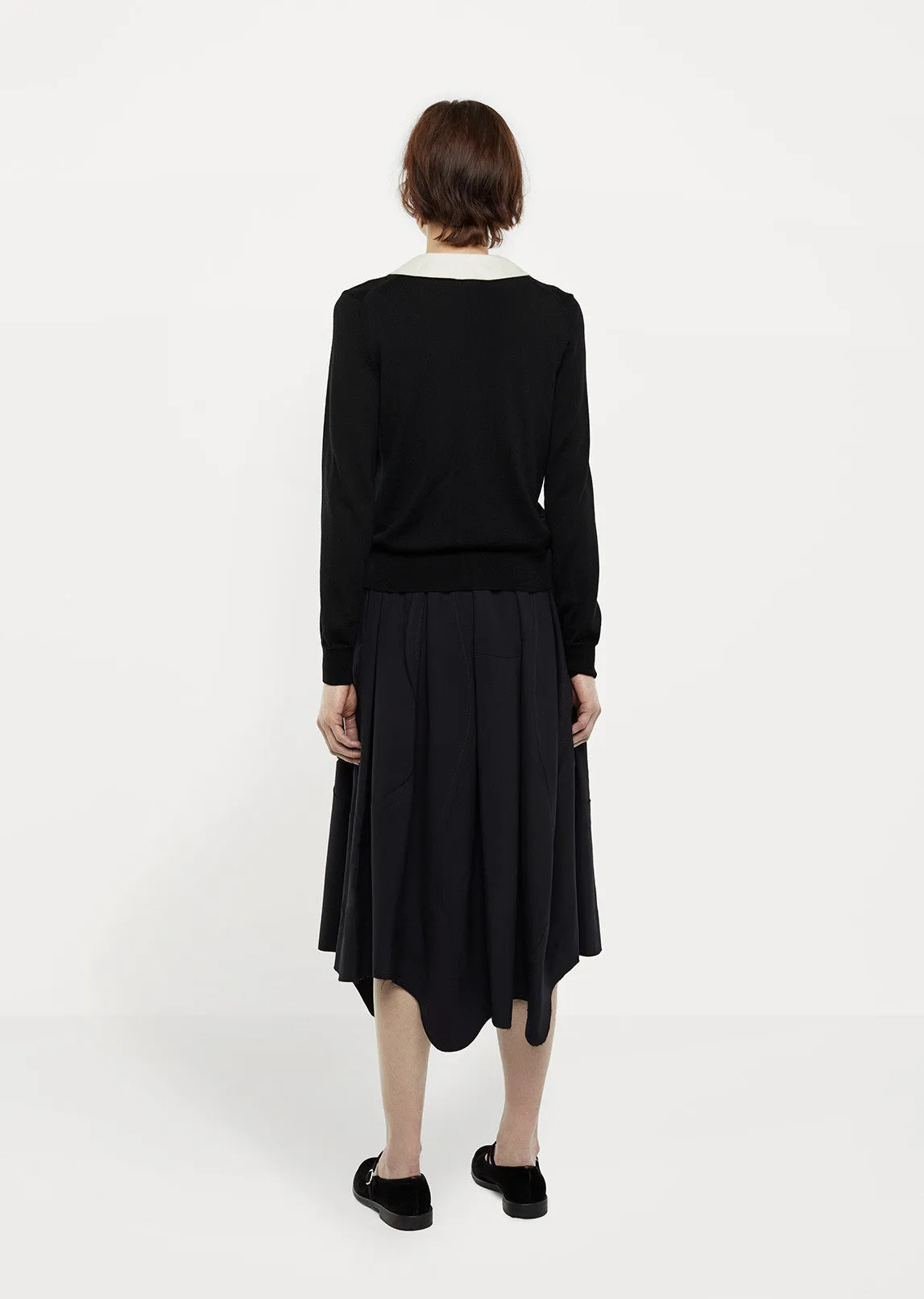 Peter Pan Collar Cardigan