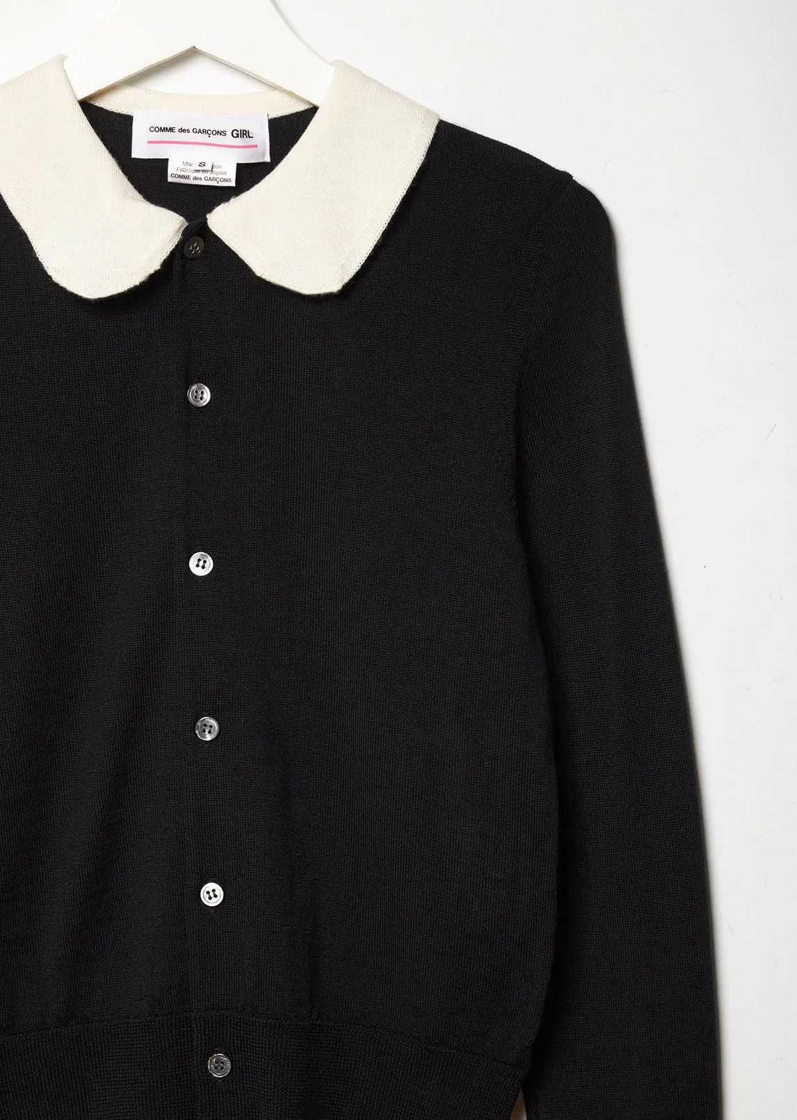 Peter Pan Collar Cardigan