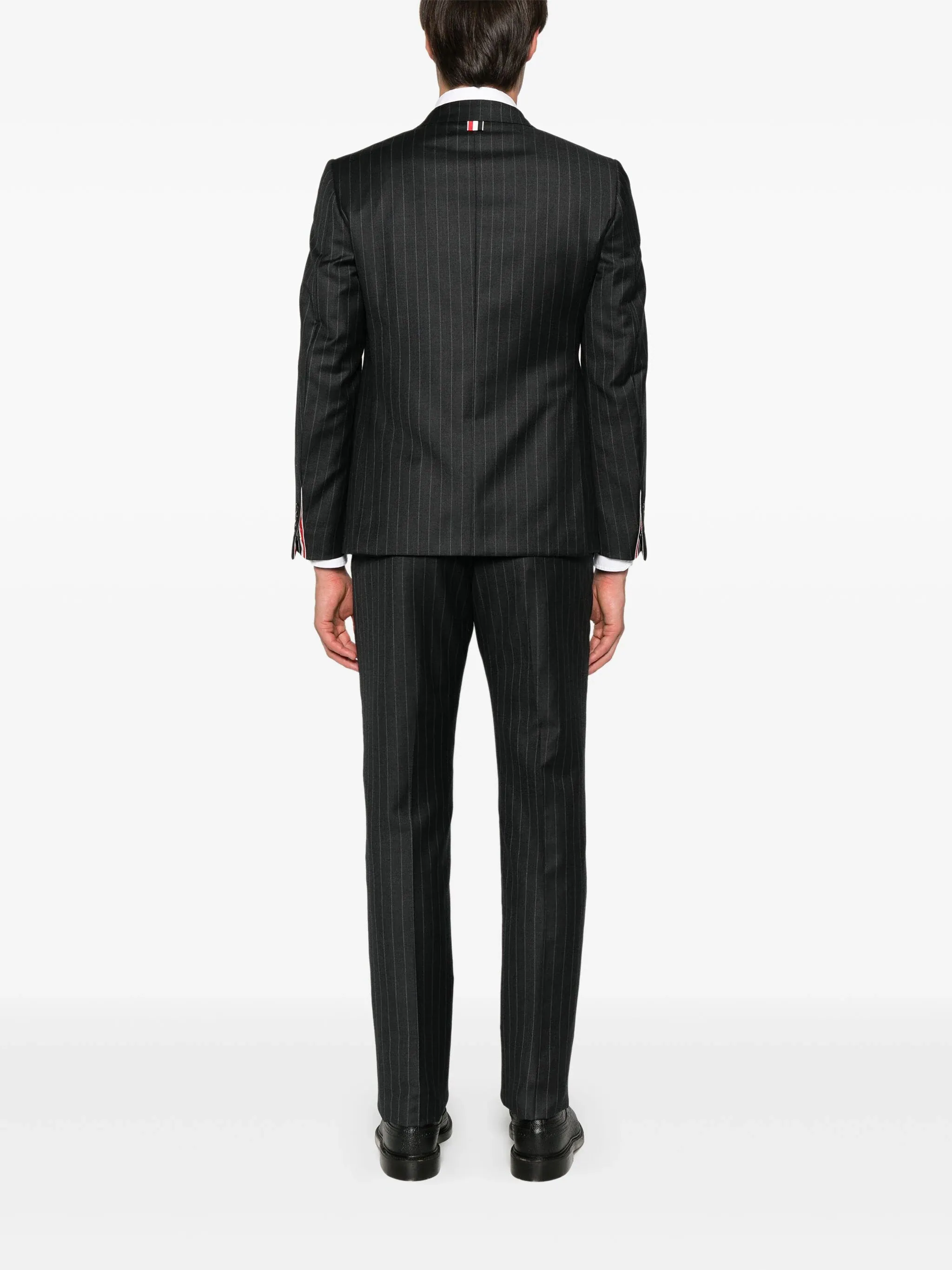 Pinstripe Wool Blazer