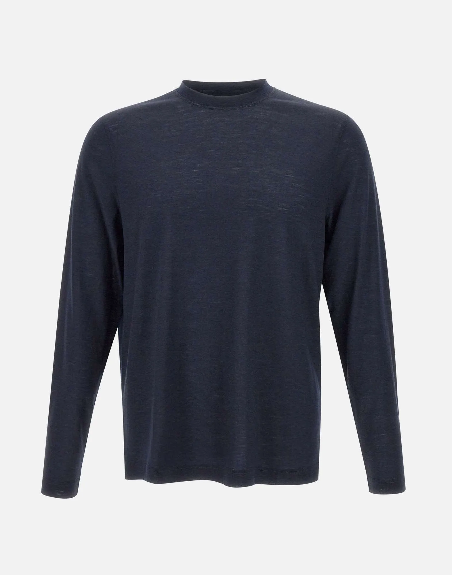 Royal Merino Wool Sweater in Midnight Blue