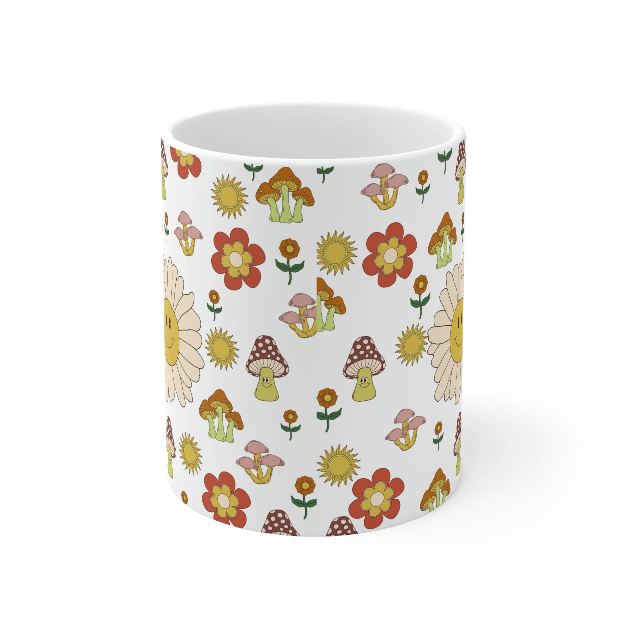 Sunny Retro Ceramic Mug 11oz