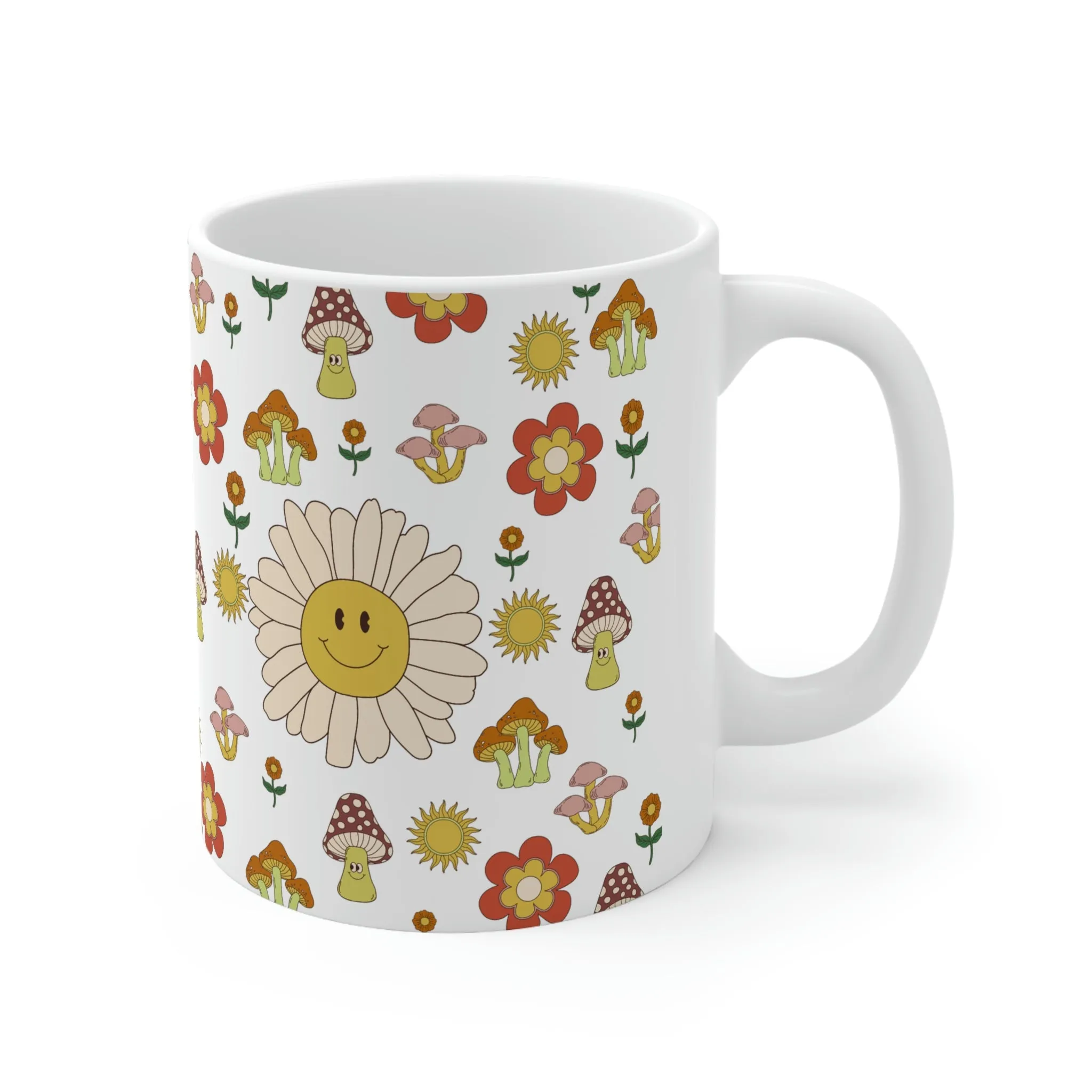 Sunny Retro Ceramic Mug 11oz