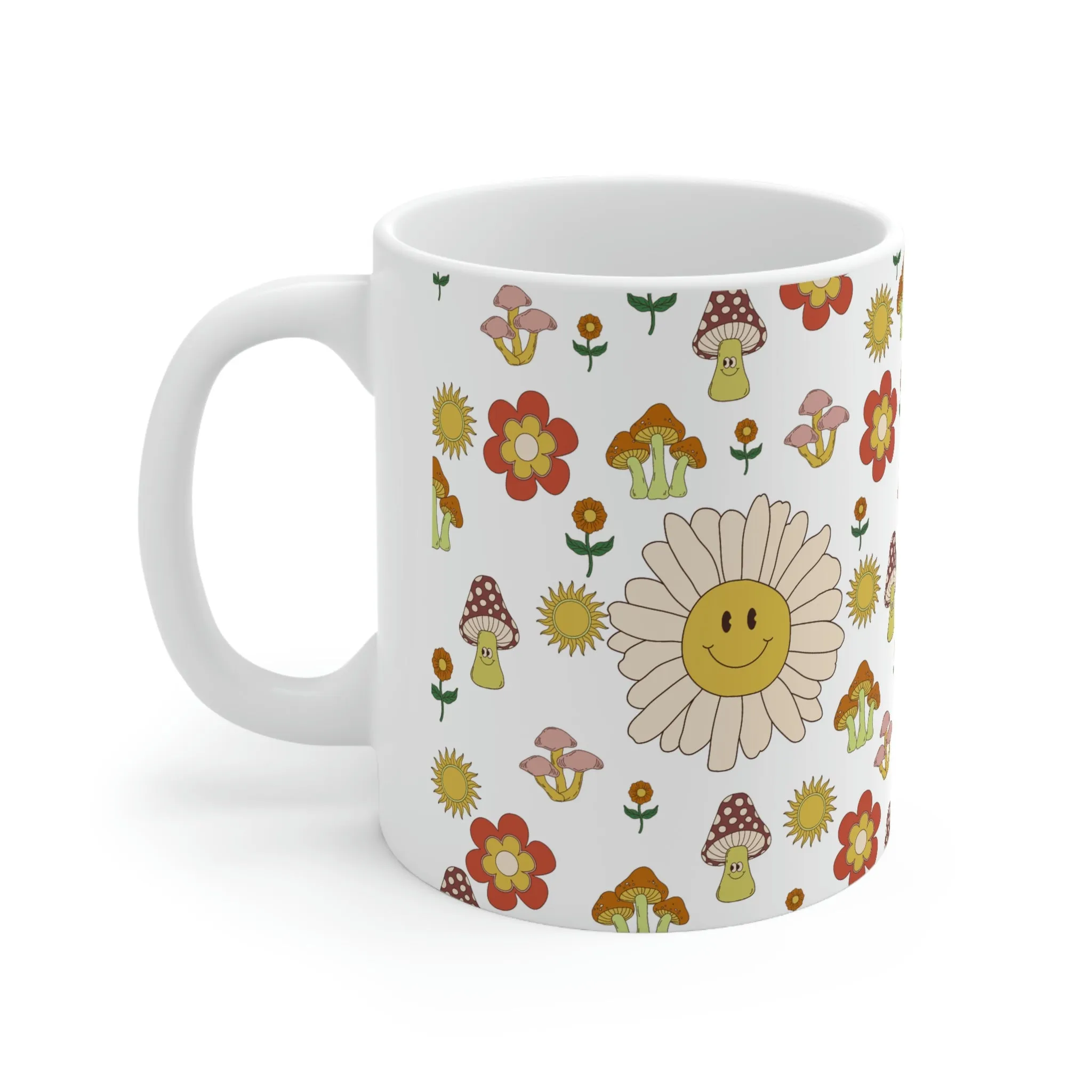 Sunny Retro Ceramic Mug 11oz