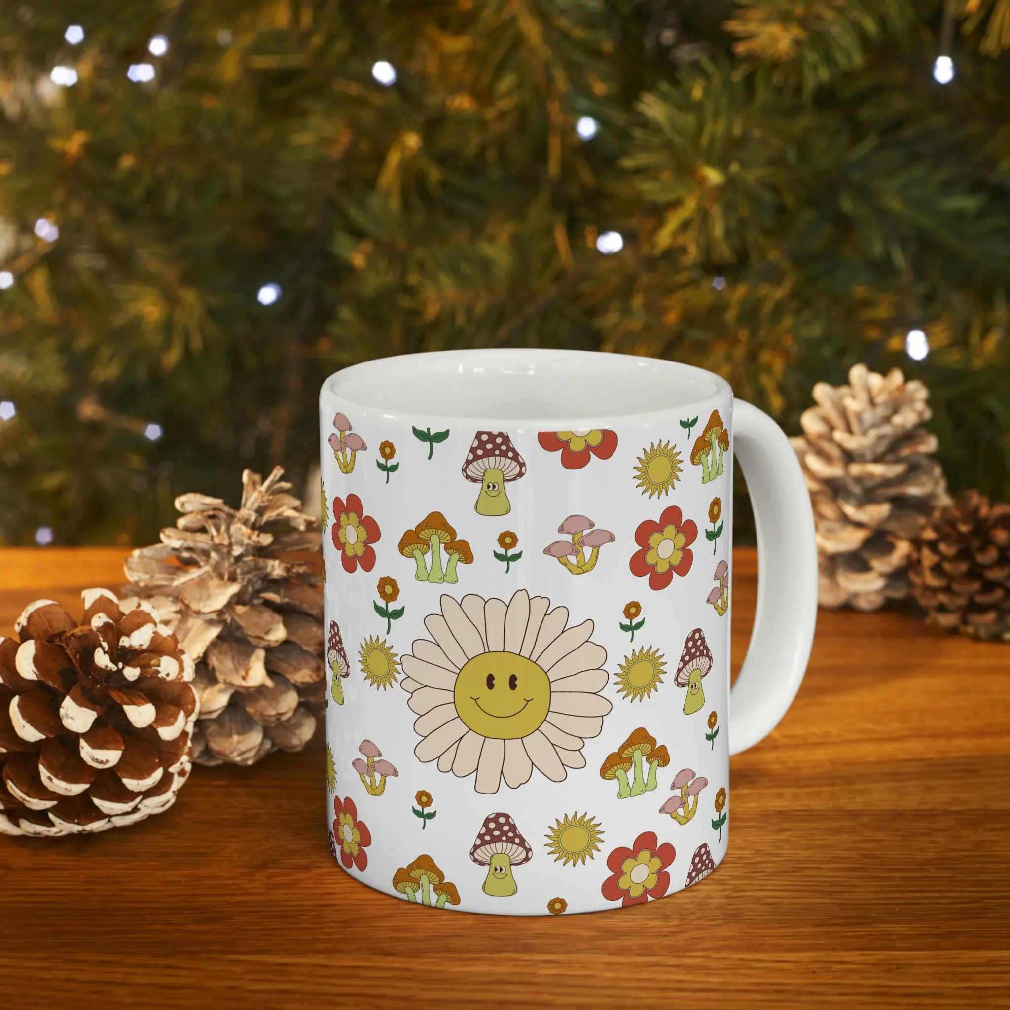 Sunny Retro Ceramic Mug 11oz