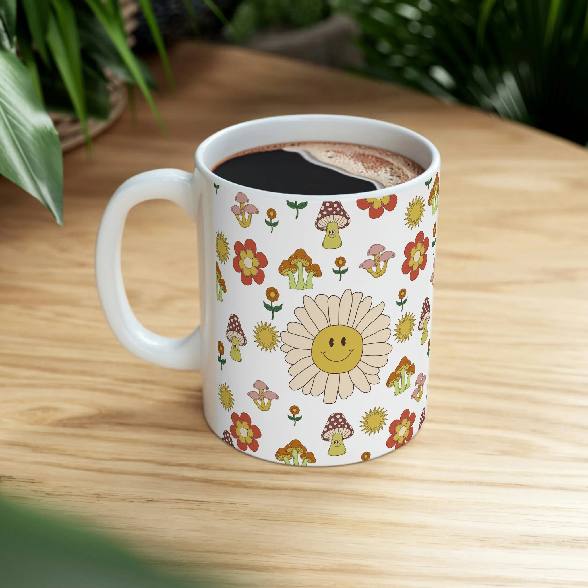 Sunny Retro Ceramic Mug 11oz