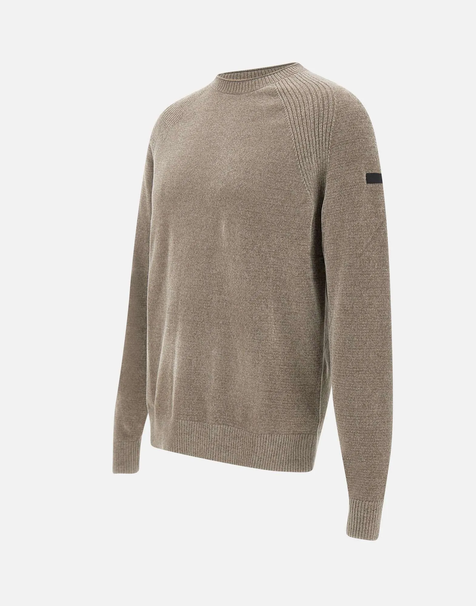 Velvet Effect Dove Gray Sweater